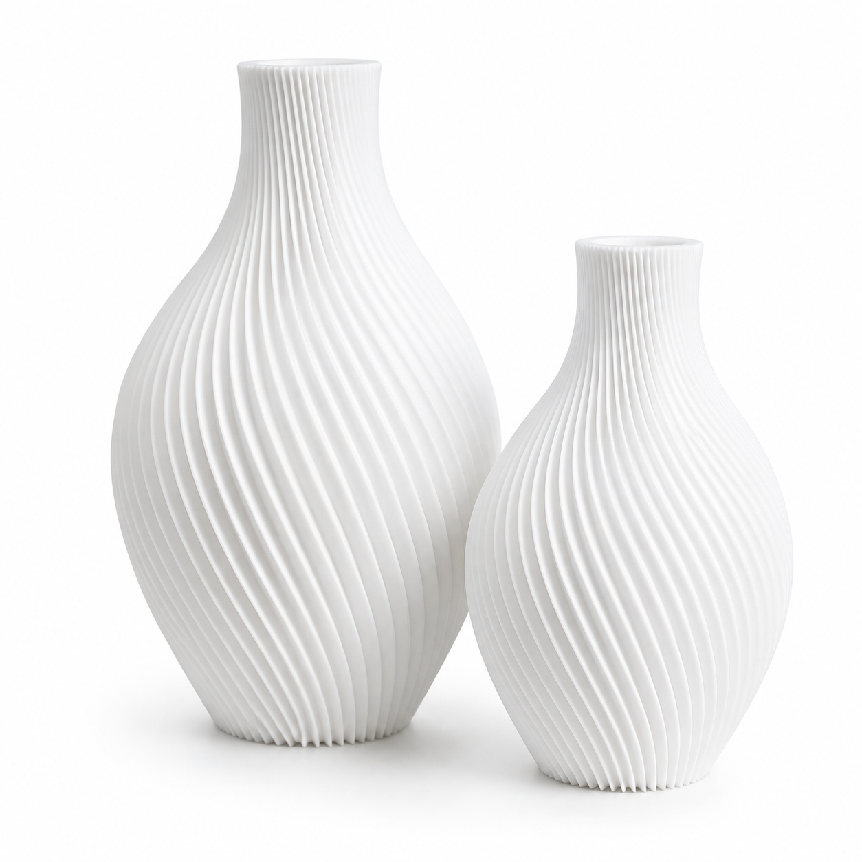 Vaso Decorativo Moderno Espiral – Design Sofisticado para Valorizar o Ambiente - Imagem 3