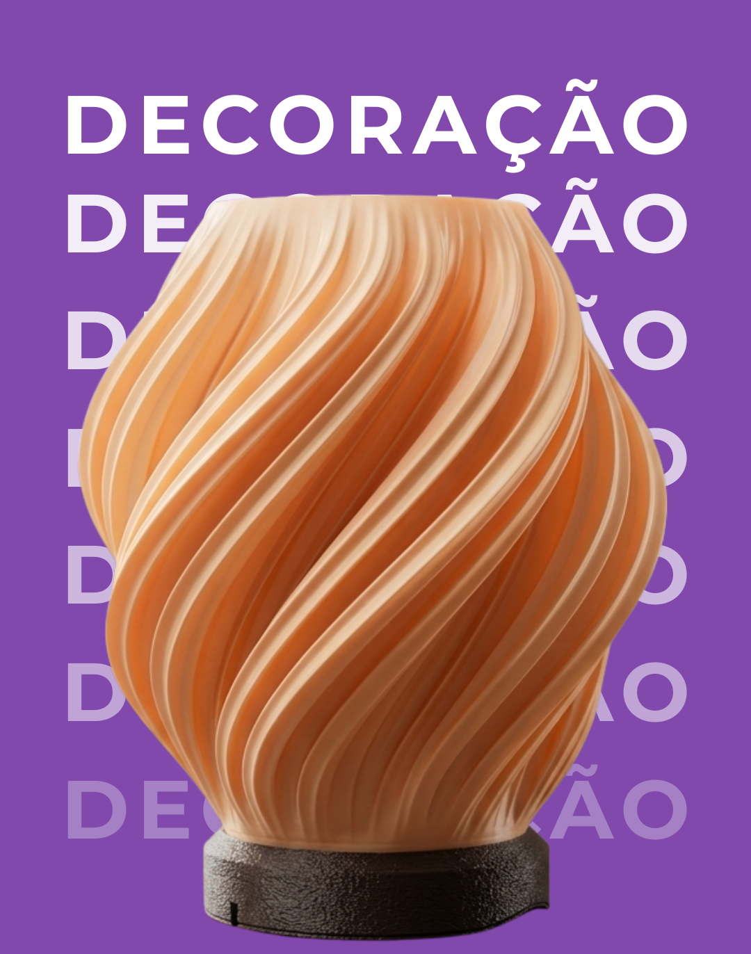 Abajur Decorativo Moderno – Design Sofisticado e Elegância para Ambientes Internos - Imagem 5
