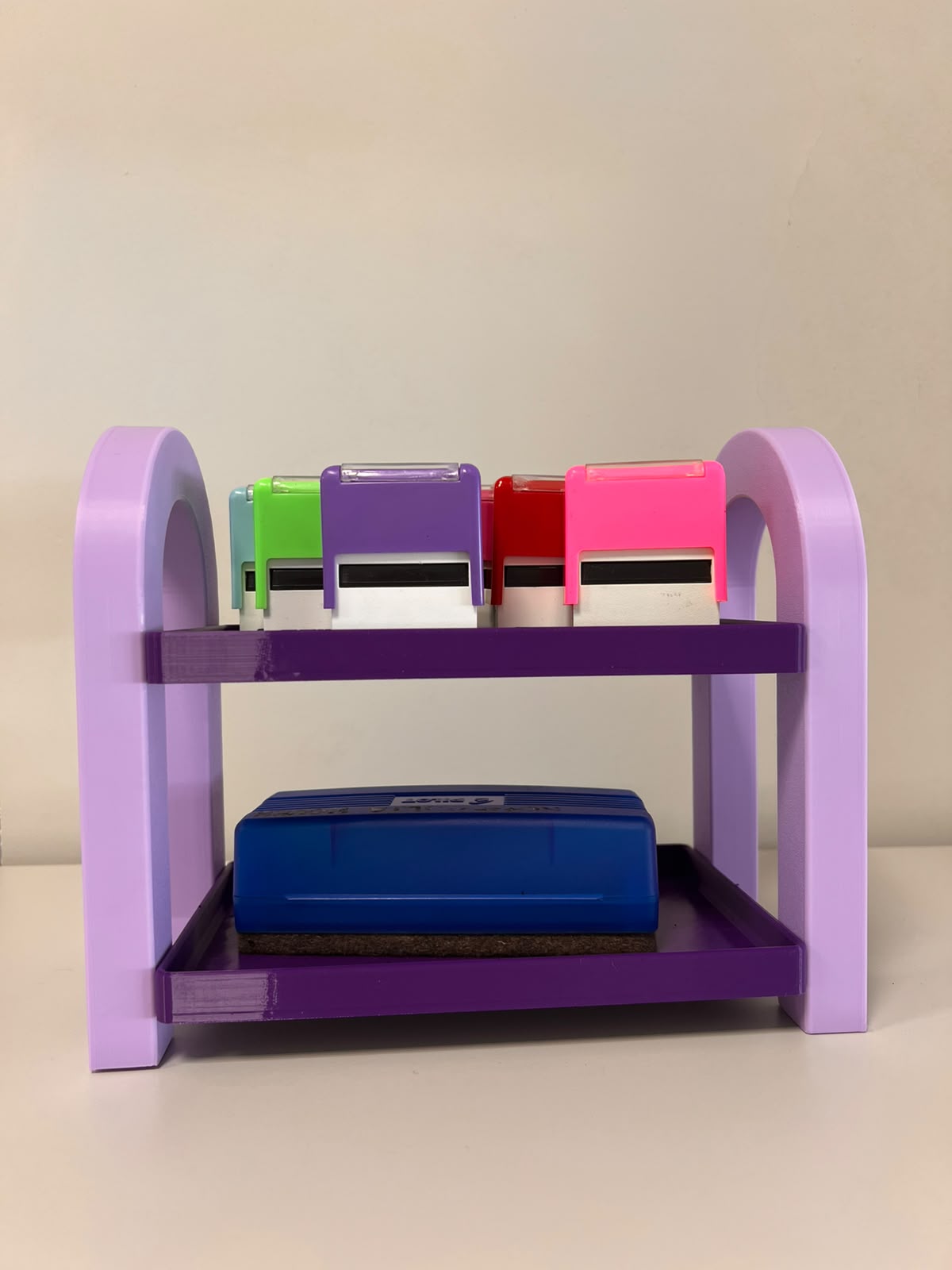 Organizador Criativo de Mesa 2 Andares - Imagem 5